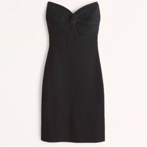 Abercrombie Knit Mini Black Dress